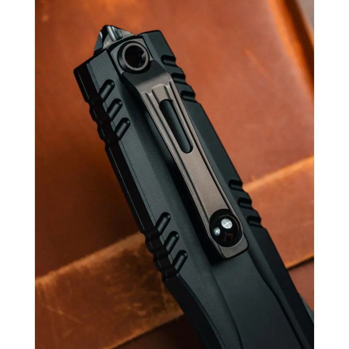 Набор Microtech Surefire Luminary D/E - Stiletto Pro II Collaboration Zero Blade Play DLC Stonewash Full Serrated  