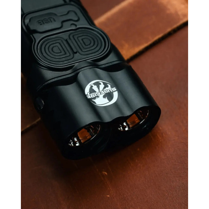 Набор Microtech Surefire Luminary D/E - Stiletto Pro II Collaboration Zero Blade Play DLC Stonewash Full Serrated  