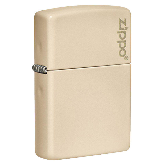 Зажигалка Zippo 49453ZL Flat Sand Zippo Logo (49453ZL)  