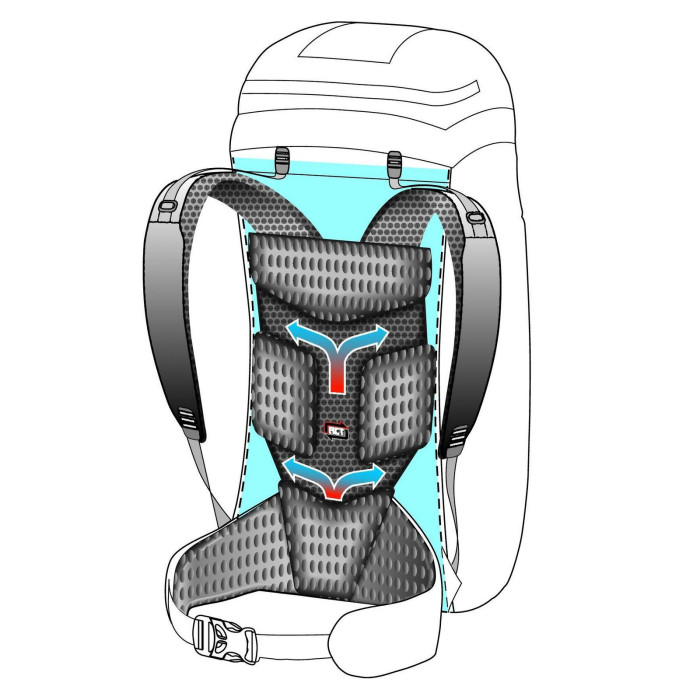 Рюкзак туристический Ferrino Fitzroy Recco 22 Orange  