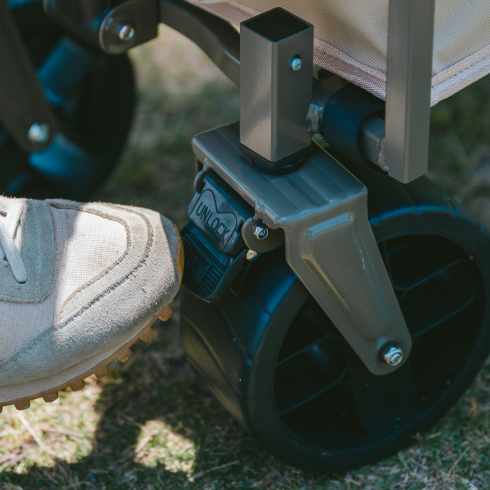 Складная тележка Naturehike CNK2350JJ012, 70 л, черная  