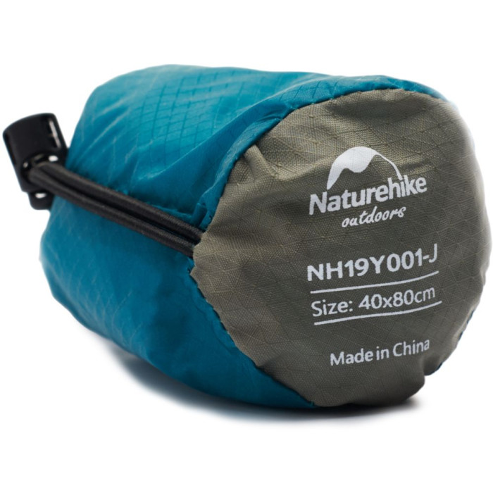 Полотенце Naturehike MJ01 Ultralight NH19Y001-J, 80 см х 40 см, изумрудный  