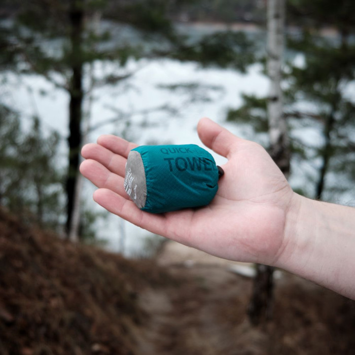 Полотенце Naturehike MJ01 Ultralight NH19Y001-J, 80 см х 40 см, изумрудный  