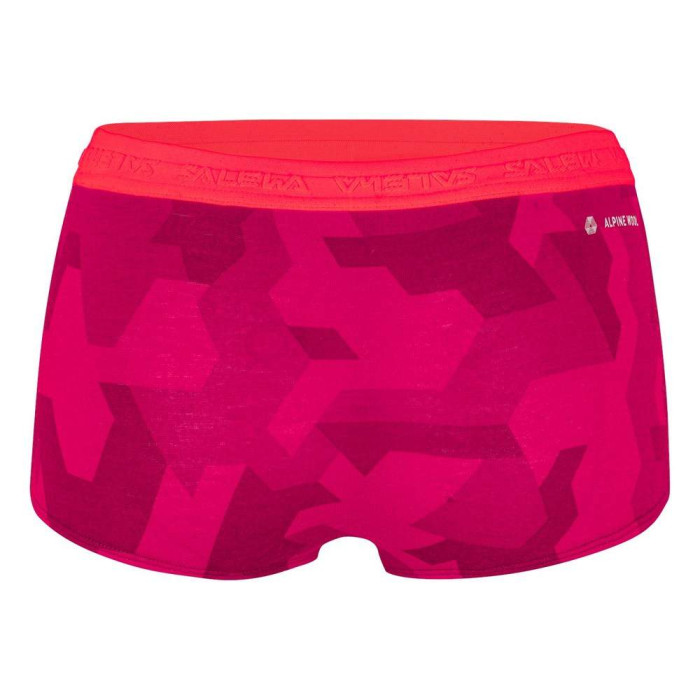 Термотрусы женские Salewa CRISTALLO WARM AMR PANTIES  - красные, 40/34  