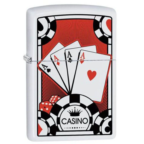 Зажигалка Zippo 214 Pf18 Four Aces Design 29690  