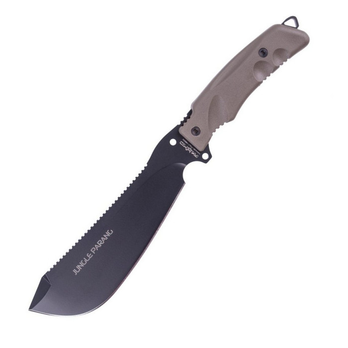 Нож Fox Parang Jungle Black Blade green handle FX-0107154GB  