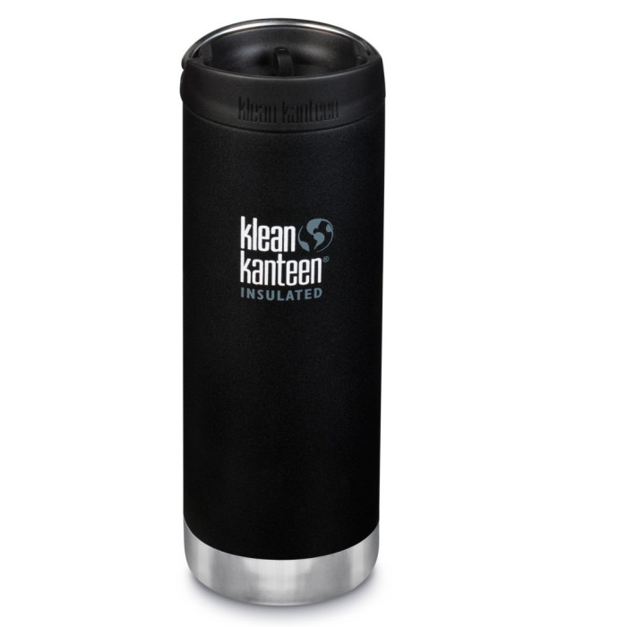 Термокружка Klean Kanteen TKWide Cafe Cap 473 мл - черная  