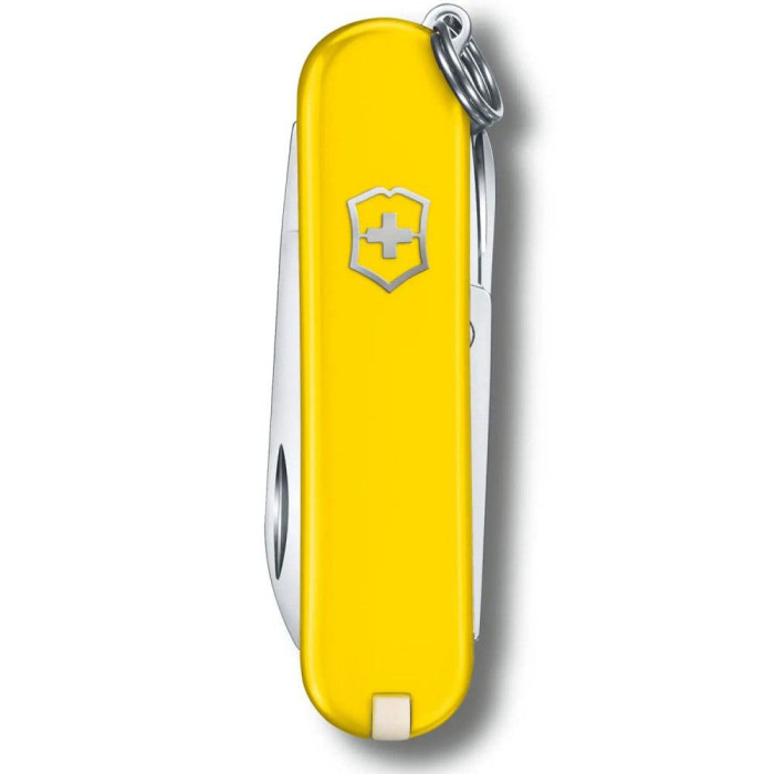 Нож Victorinox Classic SD Ukraine 58мм/7функ/желт- гол  