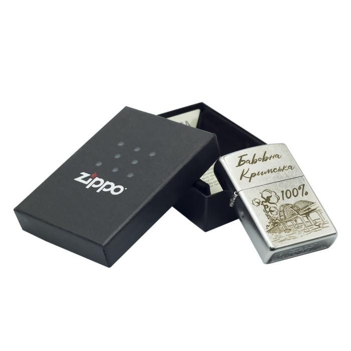 Зажигалка Zippo 207 B Бавовна  