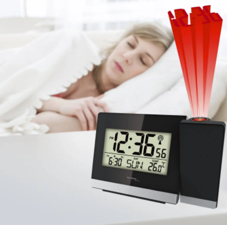 Часы проекционные Technoline  WT536 - черные  