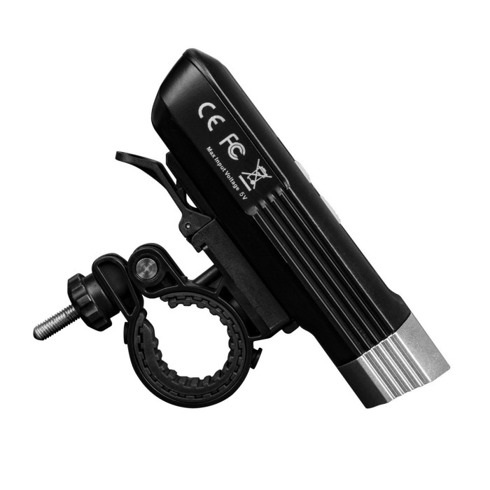 Велосипедный комплект фара Fenix BC30R2017 + носки Dexshell DS648GRY  