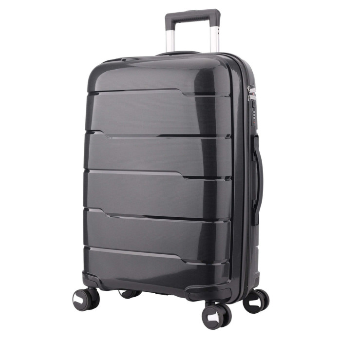 Чемодан Semi Line 24" (M) Black (T5908-3)  