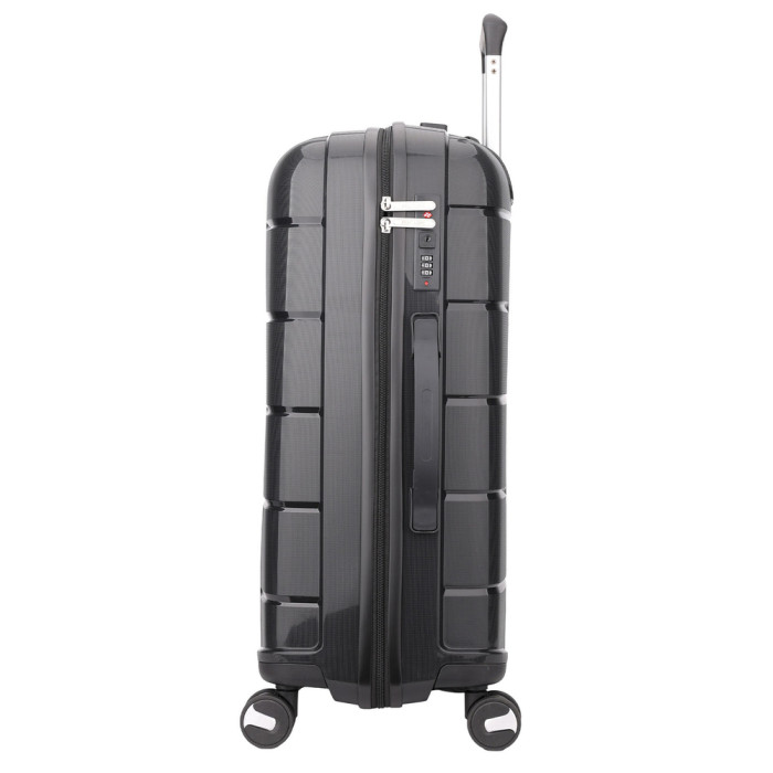 Чемодан Semi Line 24" (M) Black (T5908-3)  