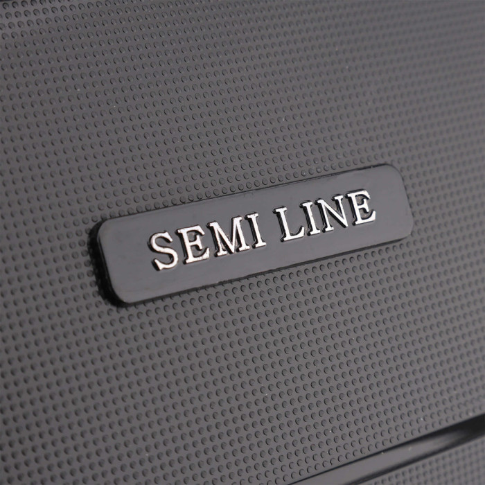 Чемодан Semi Line 24" (M) Black (T5908-3)  