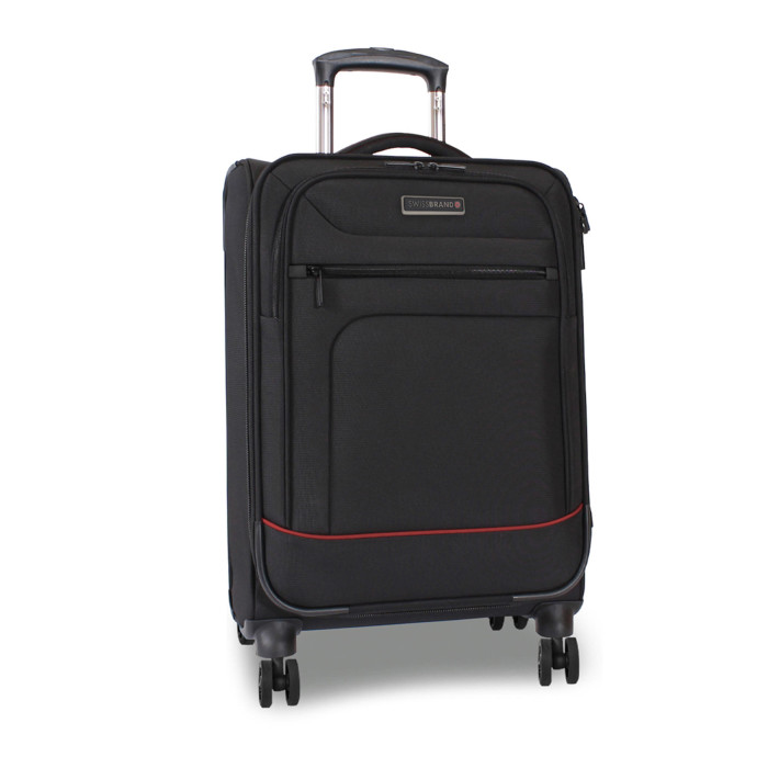 Чемодан Swissbrand Alford (S) Black (SWB_LBALF001S) 