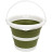 Ведро Tribe Water Bucket 5 л силиконовое T-FJ-0047, olive