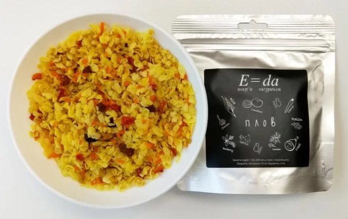 Плов E=da (E=da-15)  