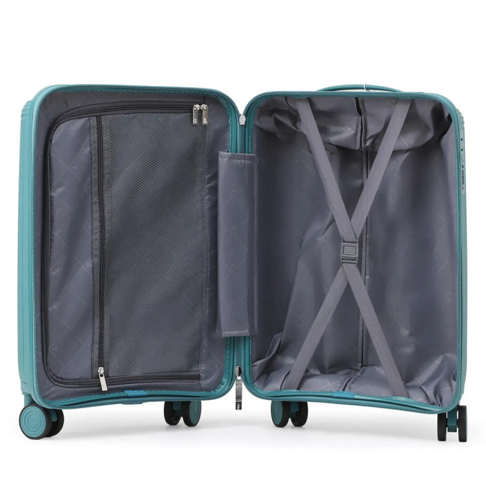 Чемодан Semi Line 20" (S) Green (T5978-2)  