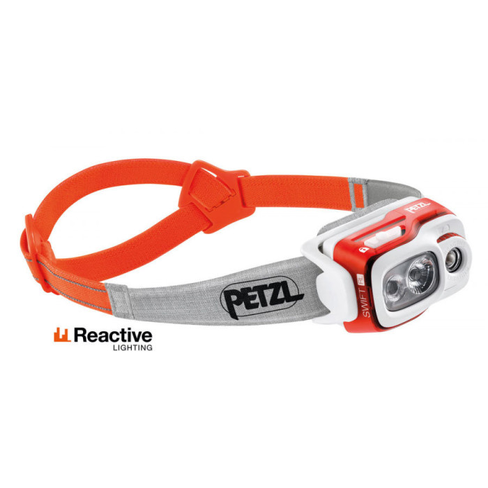 Налобный фонарь Petzl Swift RL 2019 (Оранжевый)  