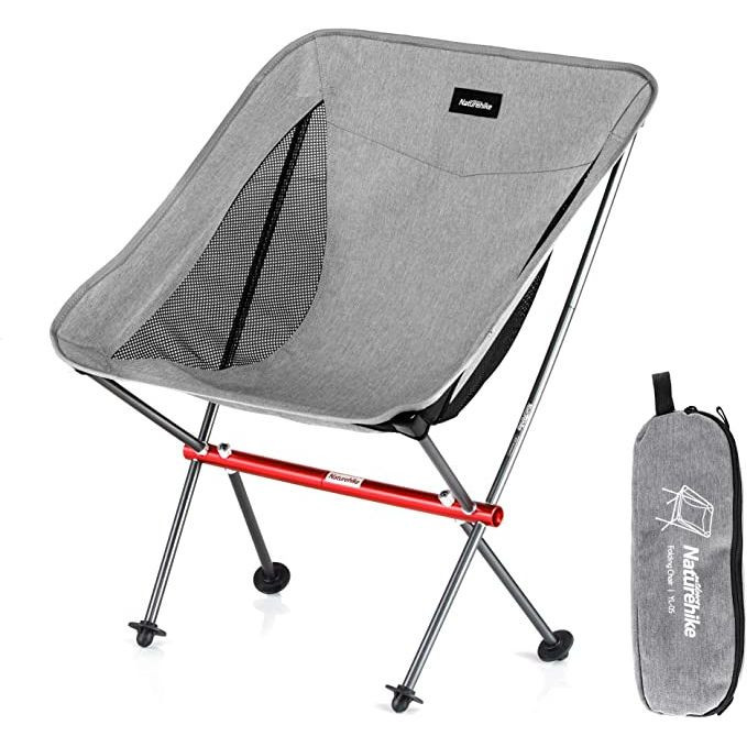 Стул складной Naturehike YL05 NH18Y050-Z, серый  