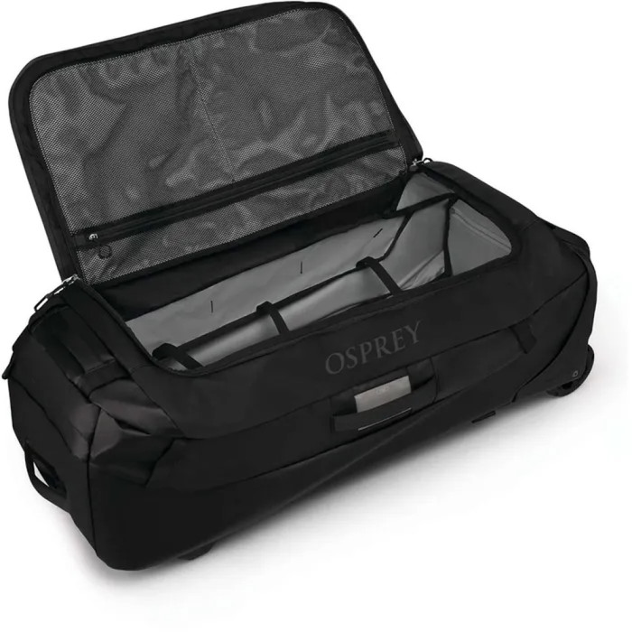 Сумка на колесах Osprey Transporter Wheeled Duffel 120 raven black/black - O/S - черный  