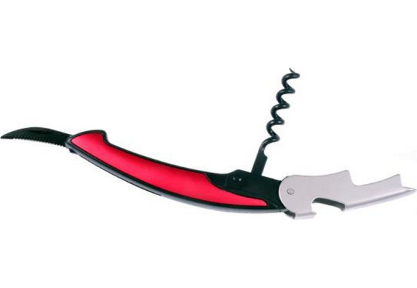 Нож-штопор Stinger Черный с красным (HCY-194 Х)  