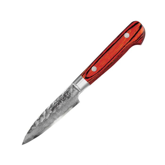 Нож кухонный Samura Sakai овощной, 80 мм, SJS-0010  