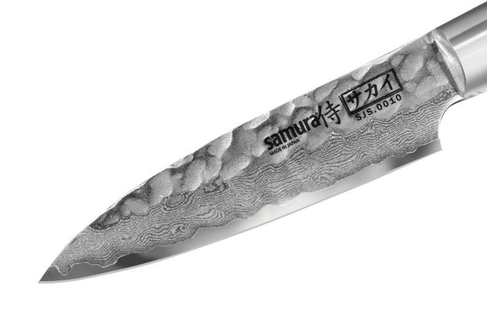 Нож кухонный Samura Sakai овощной, 80 мм, SJS-0010  