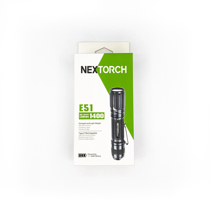 Карманный фонарь Nextorch E51 V2.0 OSRAM P9 LED, 1400 люмен  