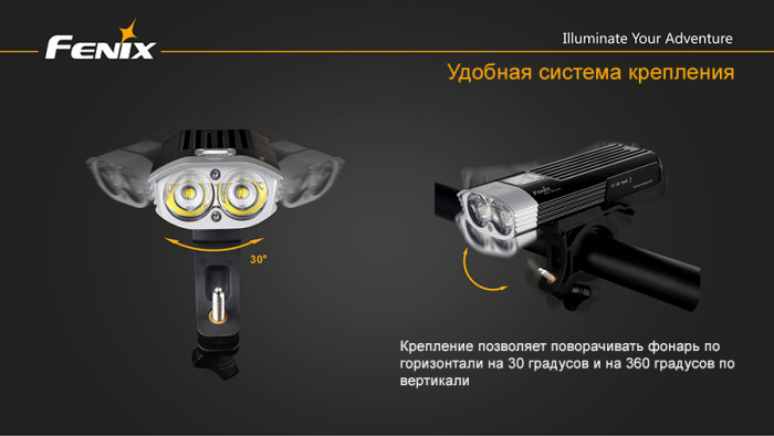 Велофара Fenix BC30 Cree XM-L2 (T6)  