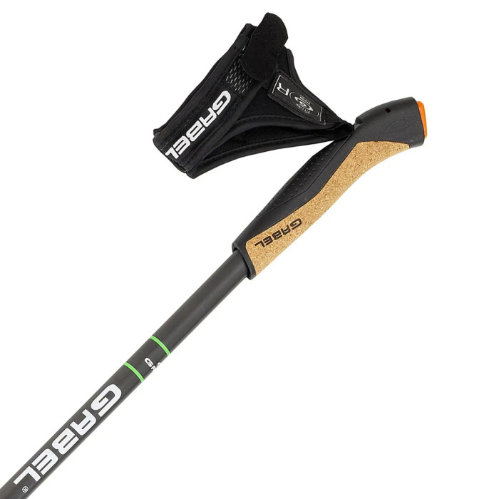 Палки для скандинавской ходьбы Gabel X-5 Black 120 (7009351141200)  