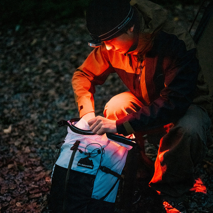 Фонарь налобный Naturehike CNK2450ZM015, коричневый  