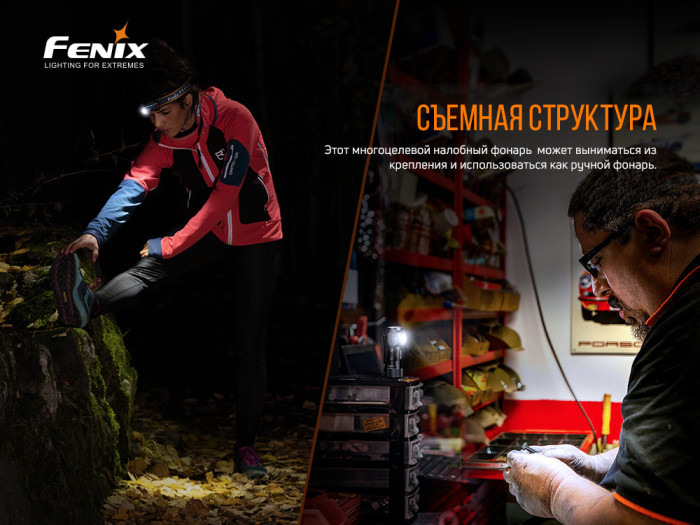 Налобный фонарь Fenix HM50R V2.0 (XP-G S4, ANSI 700 лм)  