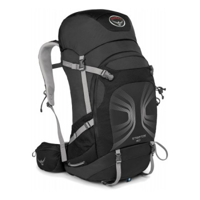 Рюкзак Osprey Stratos 50 Anthracite Black, размер S/M