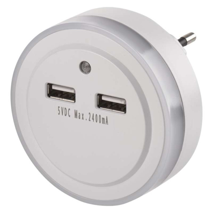 Ночник с зарядкой USB Emos P3313 