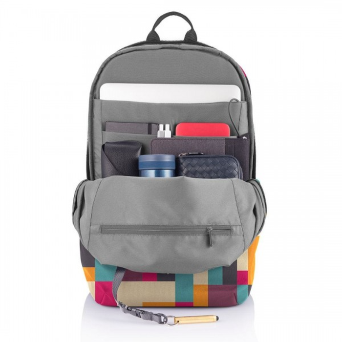 Рюкзак XD Design Bobby Soft Art Geometric, защита от воровства, порезов  