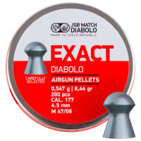 Пули пневматические JSB Diabolo Exact 4,5 мм 0,547 г 200шт/уп (546235-200)