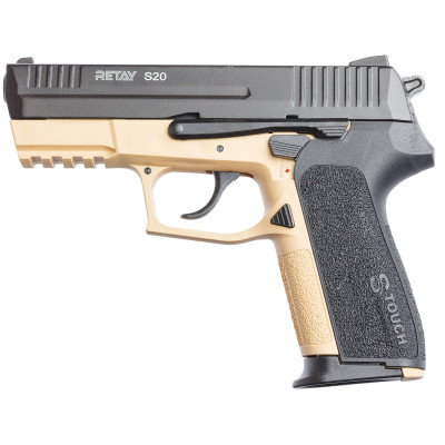 Пистолет стартовый Retay S20 9мм sand (S530105Y)