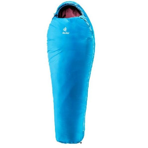 Спальный мешок Deuter Orbit 0 SL цвет 3521 bay-aubergine левый  