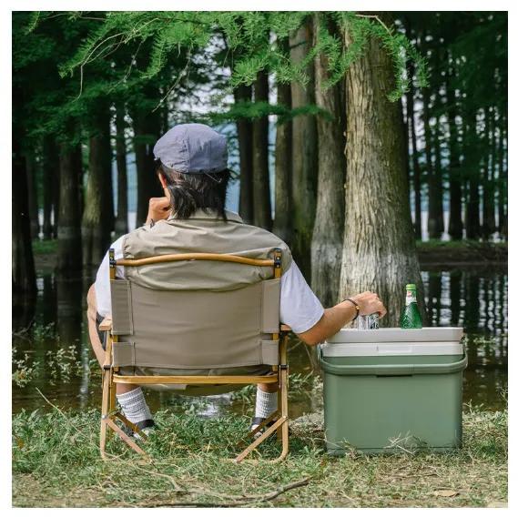 Туристический холодильник Naturehike NH20SJ021, зелёный, 13 л, полипропилен  