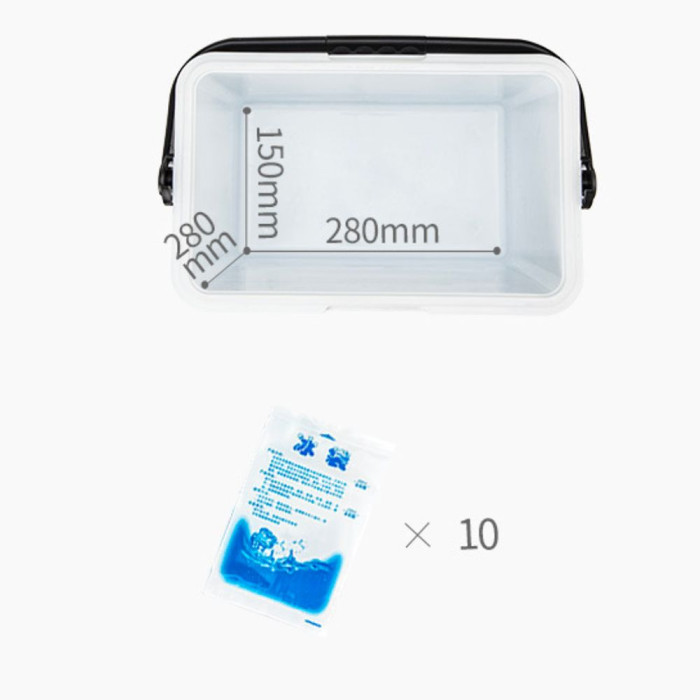 Туристический холодильник Naturehike NH20SJ021, зелёный, 13 л, полипропилен  