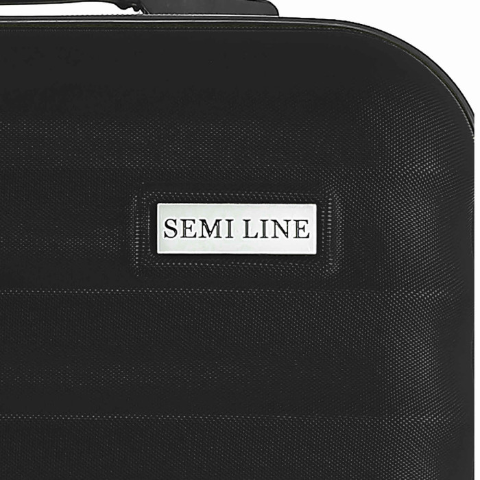 Чемодан Semi Line 20" (S) Black (T5634-1)  