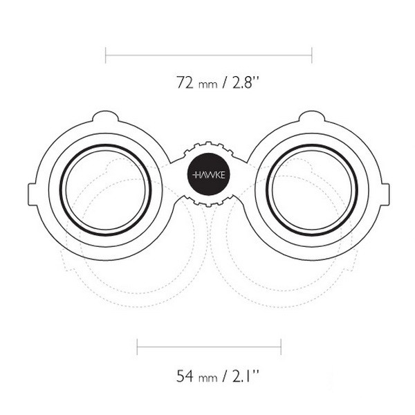 Бинокль Hawke Nature Trek 8x25 (Green)  