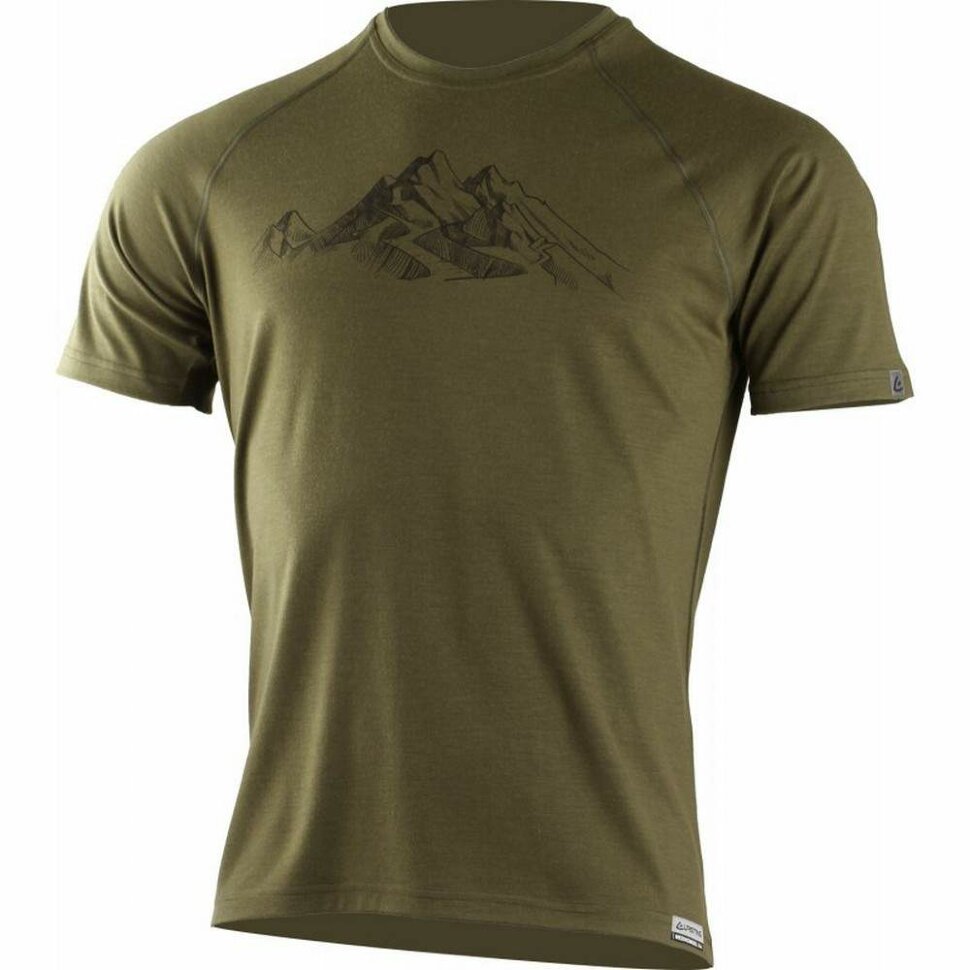 Термофутболка мужская Lasting HILL 6363 - L,M,S,XL - зелений