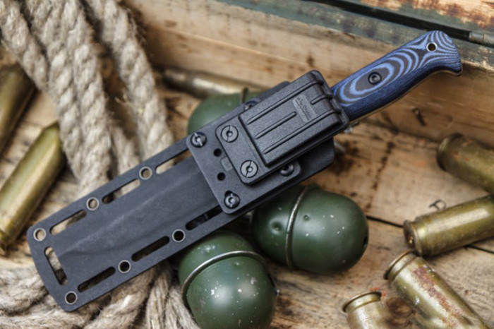 Нож Kizlyar Supreme Intruder сатин, сталь D2 рукоять G10  