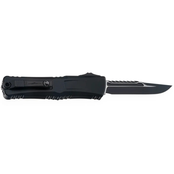 Нож Microtech Combat Troodon Gen 3 Interceptor Black Blade, Black Handle Signature Series Tactical black  
