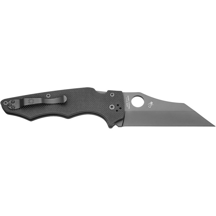 Нож Spyderco Yojumbo, Black Blade (C253GPBBK)  