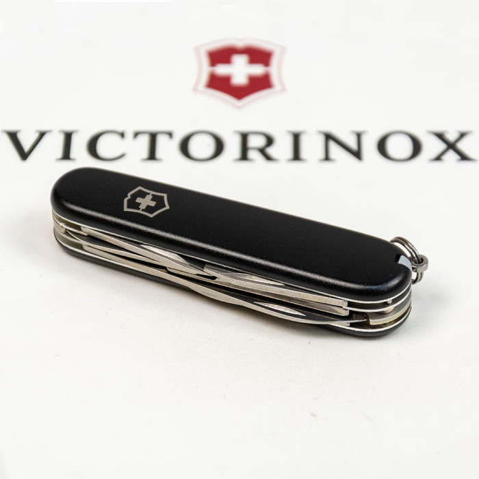 Складной нож Victorinox CLIMBER MAT черный матовый лак  