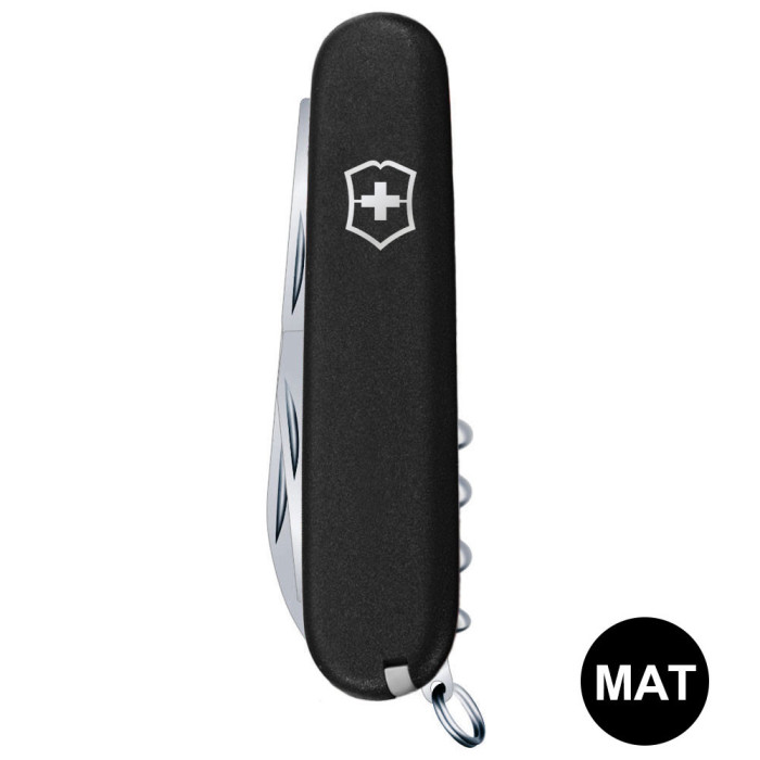 Складной нож Victorinox CLIMBER MAT черный матовый лак  