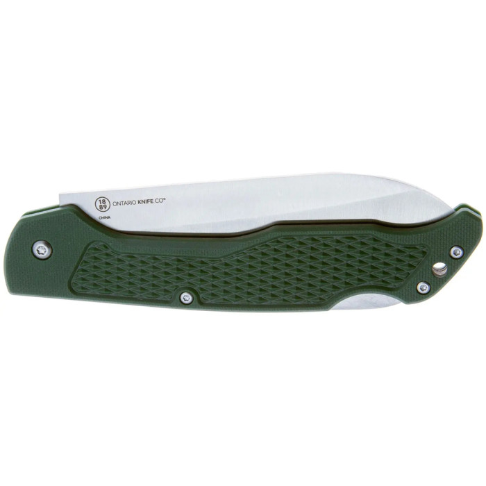 Нож Ontario Knife Camp Plus Chef's green  